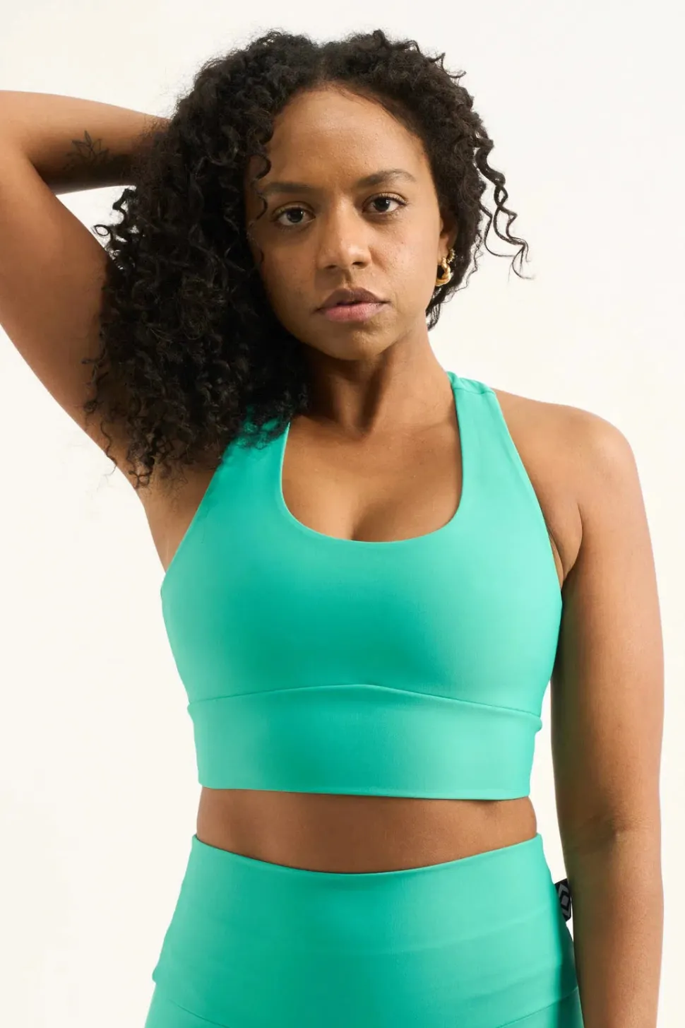 Jade Performance - T Back Comfort Crop Top