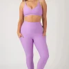 Lilac Performance - Panel Pocket Extra High Waisted Leggings