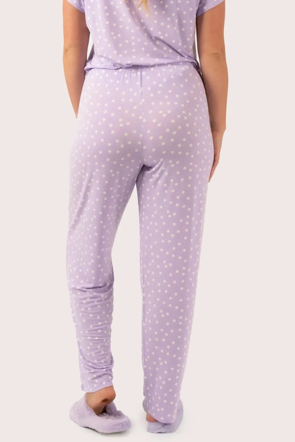 Lilac Spot Modal - Lounge Pant