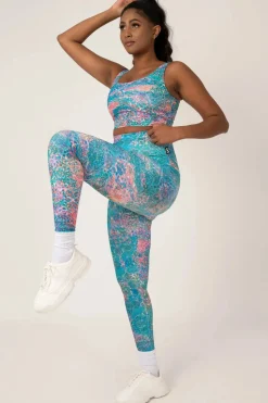 Mandala Rainbow Performance - Extra High Waisted Leggings