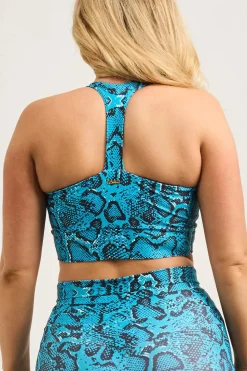Medusa Jade Performance - Luxe T Back Comfort Crop Top
