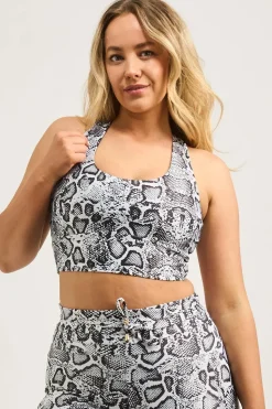 Medusa Mono Performance - Luxe T Back Comfort Crop Top