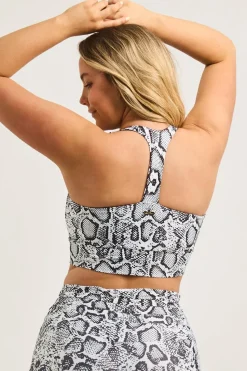 Medusa Mono Performance - Luxe T Back Comfort Crop Top