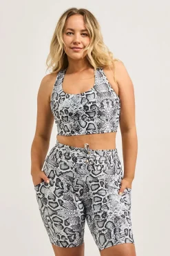 Medusa Mono Performance - Luxe Panel Pocket Drawstring Long Shorts