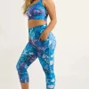 Mermaid Mafia Performance - Pocket Booty Shaper High Waisted Capri Leggings