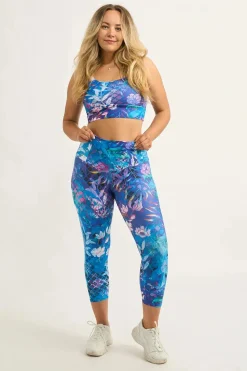 Mermaid Mafia Performance - Tummy Control High Waisted Capri Leggings