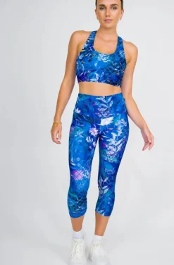 Mermaid Mafia Performance - High Waisted Capri Leggings