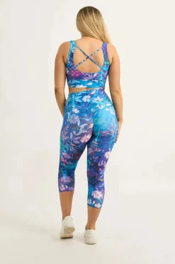 Mermaid Mafia Performance - Booty Scrunch High Waisted Capri Leggings