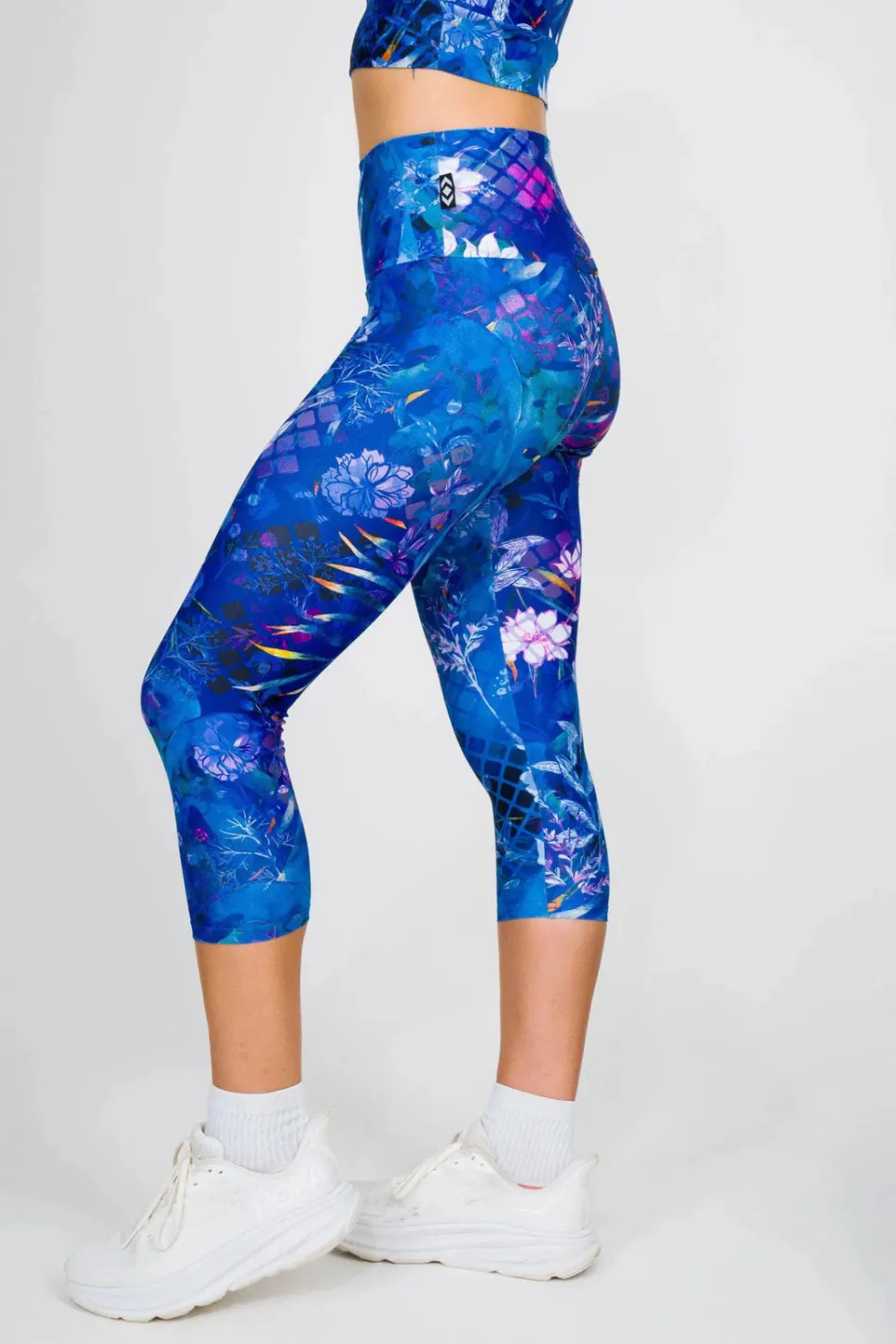 Mermaid Mafia Performance - High Waisted Capri Leggings