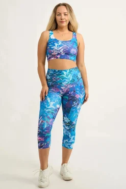 Mermaid Mafia Performance - Pocket Booty Shaper High Waisted Capri Leggings