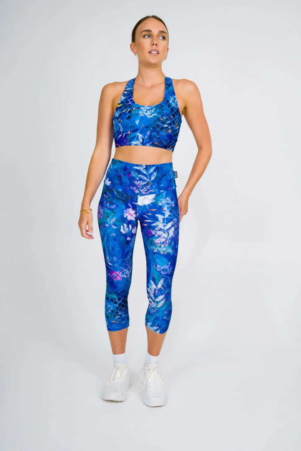 Mermaid Mafia Performance - High Waisted Capri Leggings