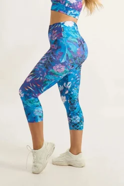 Mermaid Mafia Performance - Double Booty Scrunch High Waisted Capri Leggings