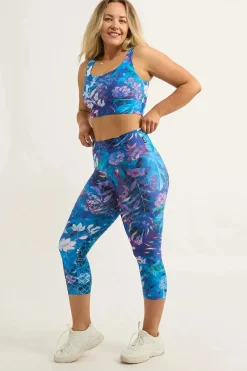 Mermaid Mafia Performance - Double Booty Scrunch High Waisted Capri Leggings