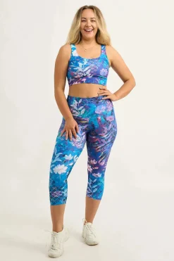 Mermaid Mafia Performance - Double Booty Scrunch High Waisted Capri Leggings