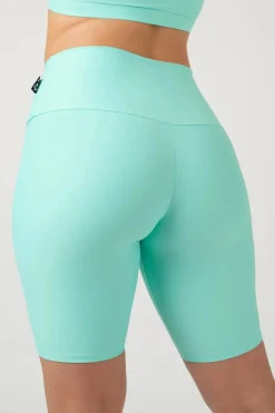 Mint Performance - High Waisted Long Shorts