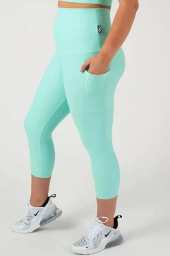 Mint Performance - Panel Pocket Extra High Waisted Capri Leggings