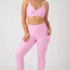 Pastel Pink Performance - Panel Pocket High Waisted Leggings