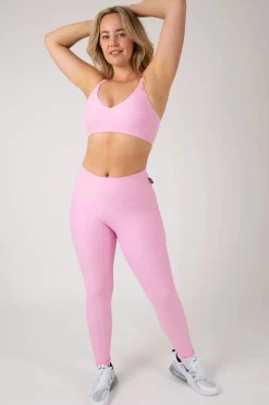 Pastel Pink Performance - Bralette Crop