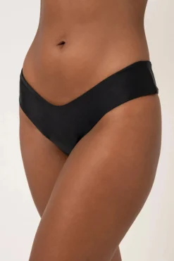 Performance Cheeky Cut Bikini Bottoms - Black