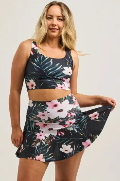 Performance High Waisted Simple Skort - Exotic At Heart