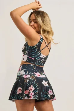 Performance High Waisted Simple Skort - Exotic At Heart