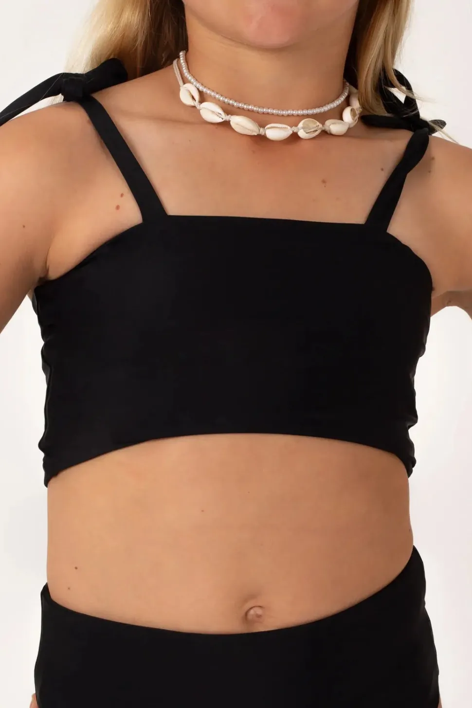 Performance Kids Bikini Top - Black