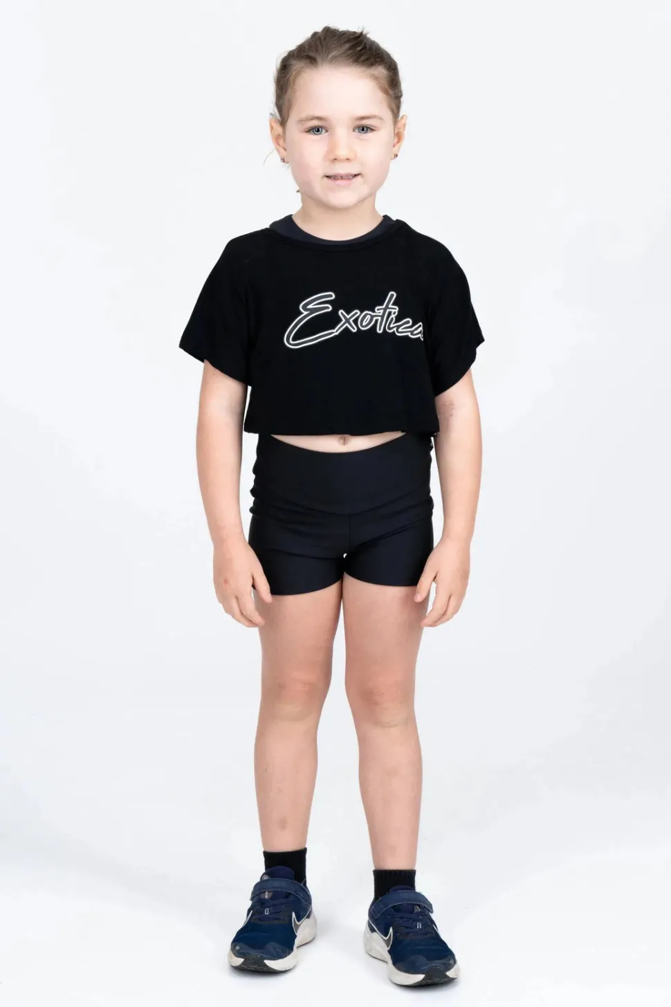 Performance Kids Booty Shorts - Black