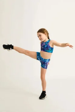 Performance Kids Booty Shorts - Mermaid Mafia