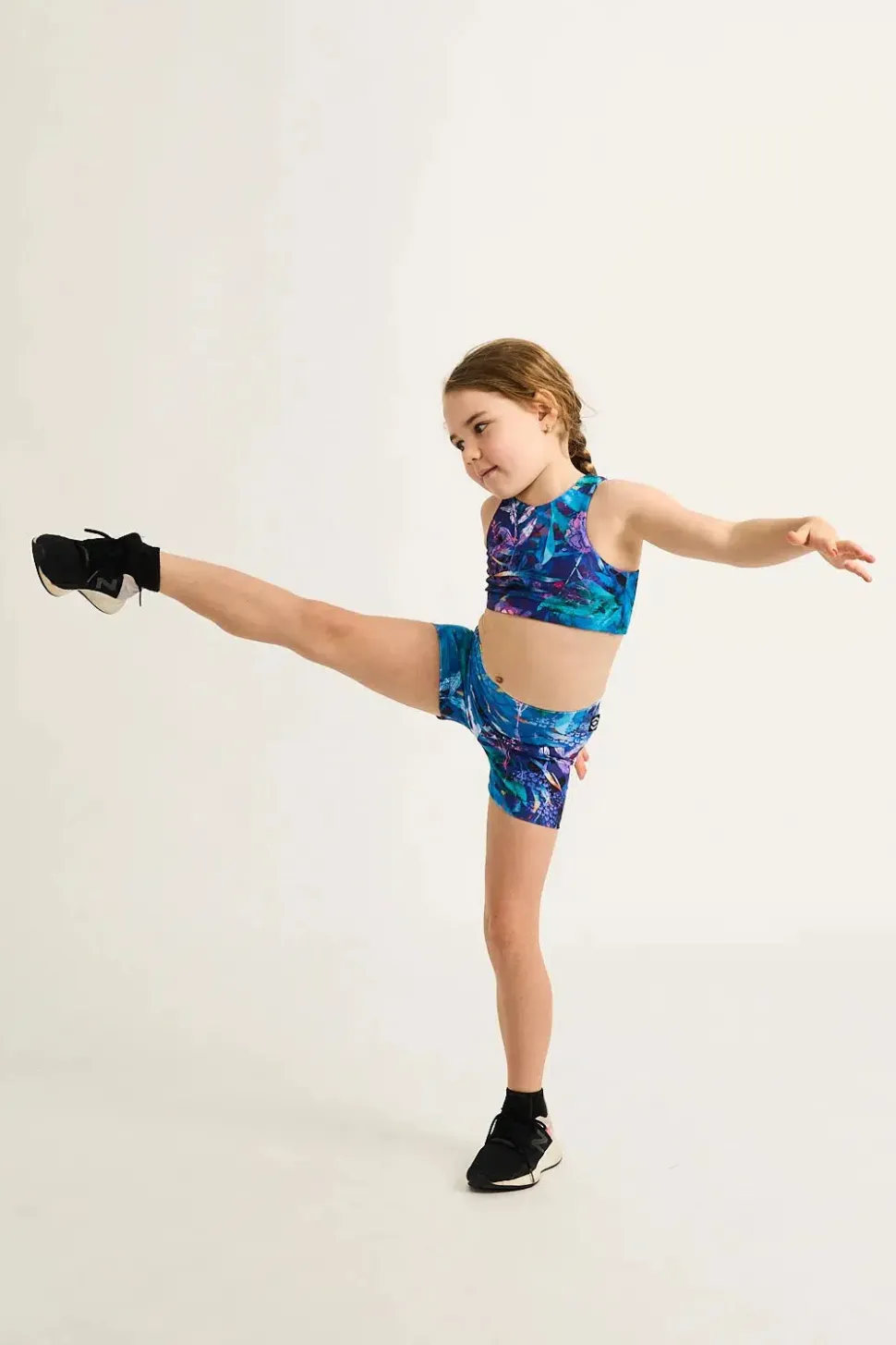 Performance Kids Booty Shorts - Mermaid Mafia