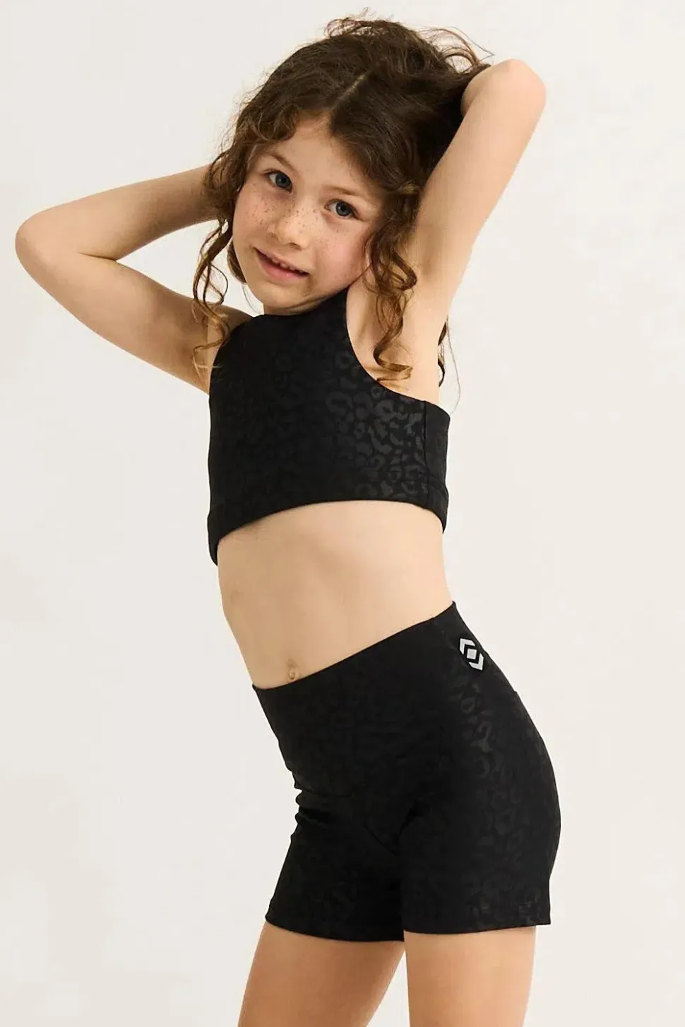 Performance Kids Booty Shorts - Black Exotic Touch Jag