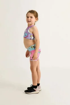 Performance Kids Booty Shorts - Unicorn