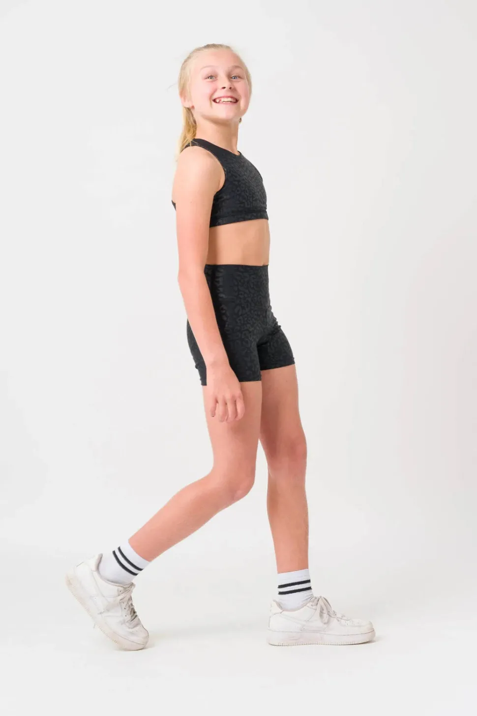 Performance Kids Booty Shorts - Black Exotic Touch Jag