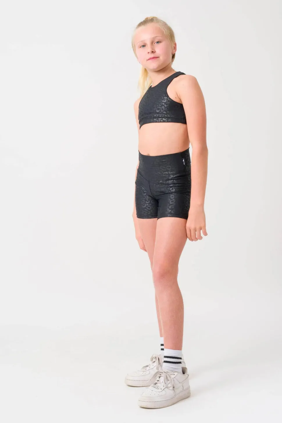 Performance Kids Booty Shorts - Black Exotic Touch Jag