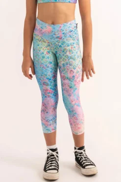 Performance Kids Capris - Mermaid Jag