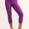 Performance Kids Capris - Purple