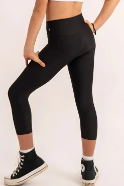 Performance Kids Capris - Black