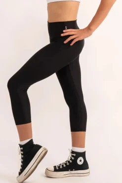 Performance Kids Capris - Black
