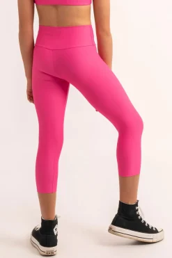 Performance Kids Capris - Candy Pink