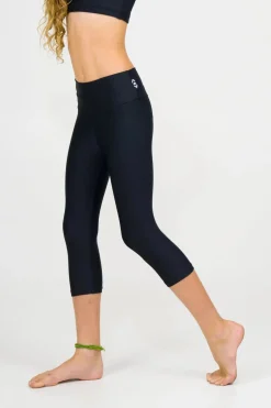 Performance Kids Capris - Black