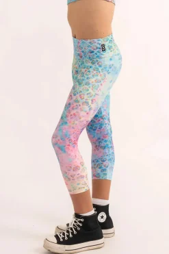 Performance Kids Capris - Mermaid Jag