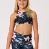 Performance Kids Crop Top - Exotic At Heart