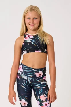 Performance Kids Crop Top - Exotic At Heart
