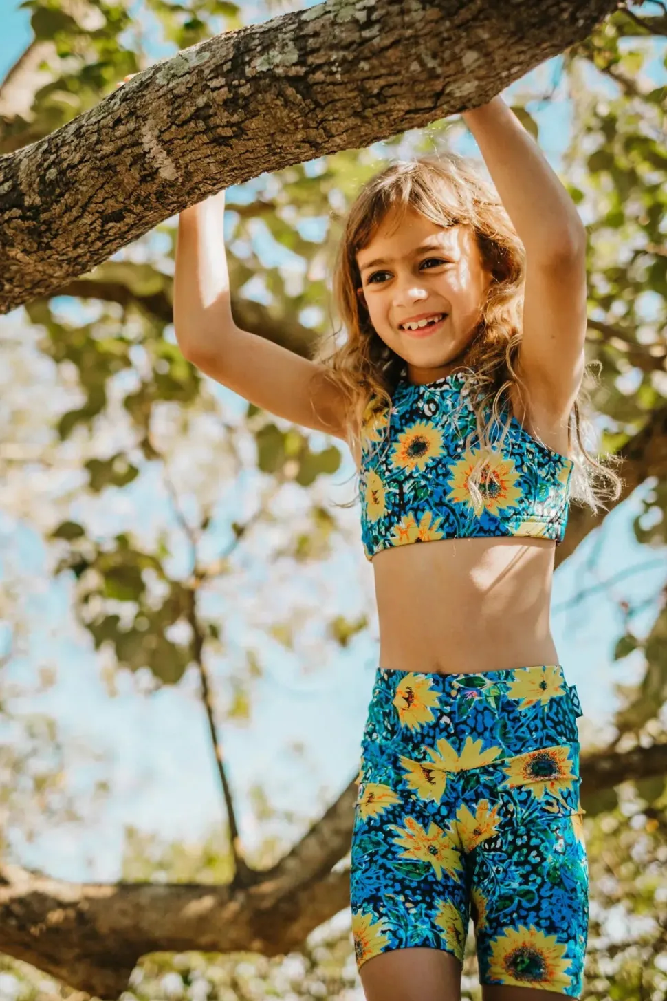Performance Kids Crop Top - Sublime