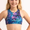 Performance Kids Crop Top - Mermaid Mafia
