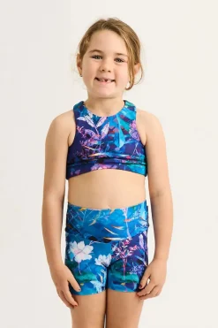 Performance Kids Crop Top - Mermaid Mafia