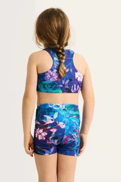 Performance Kids Crop Top - Mermaid Mafia