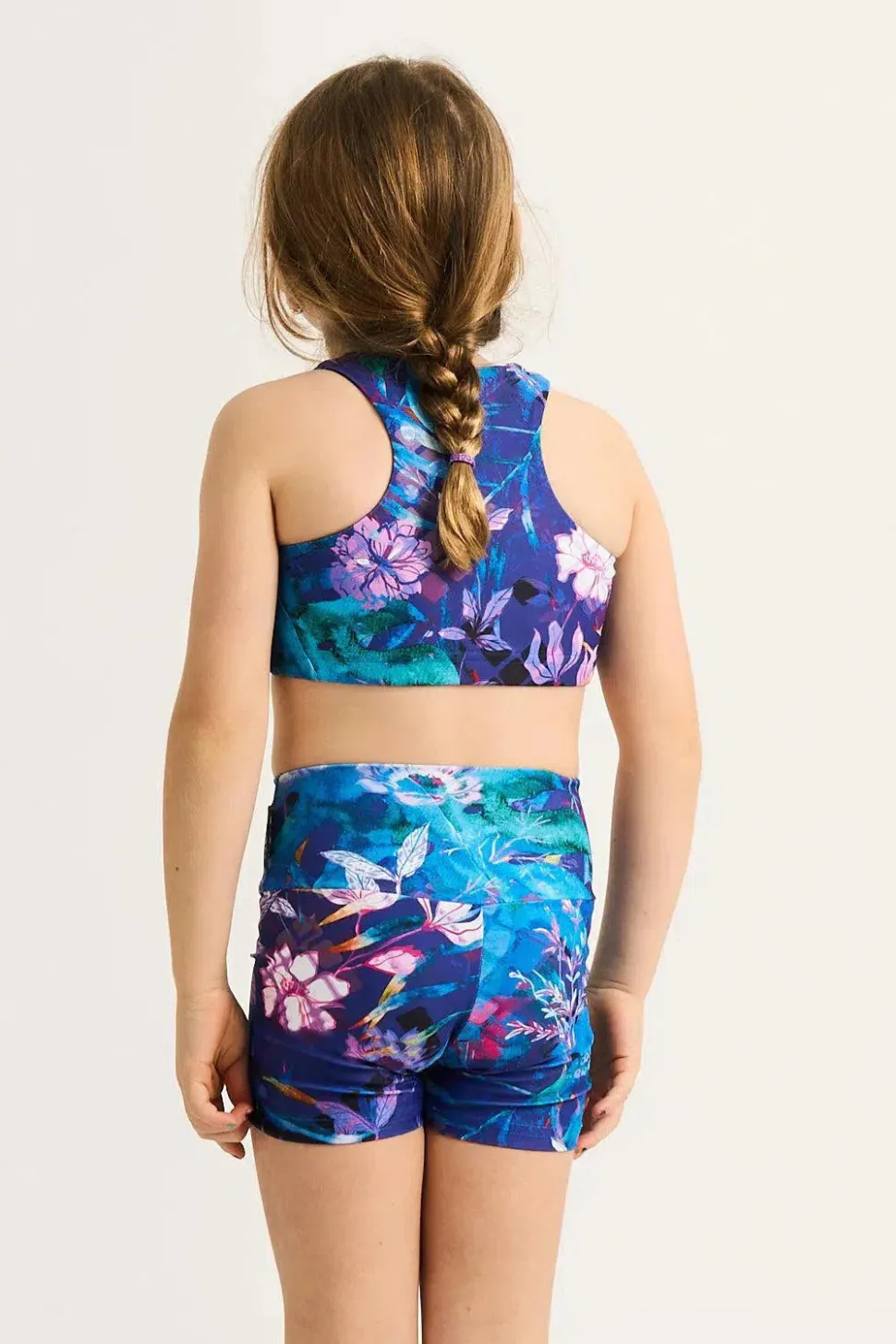 Performance Kids Crop Top - Mermaid Mafia
