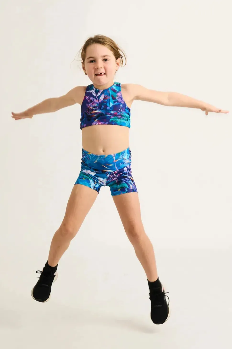 Performance Kids Crop Top - Mermaid Mafia