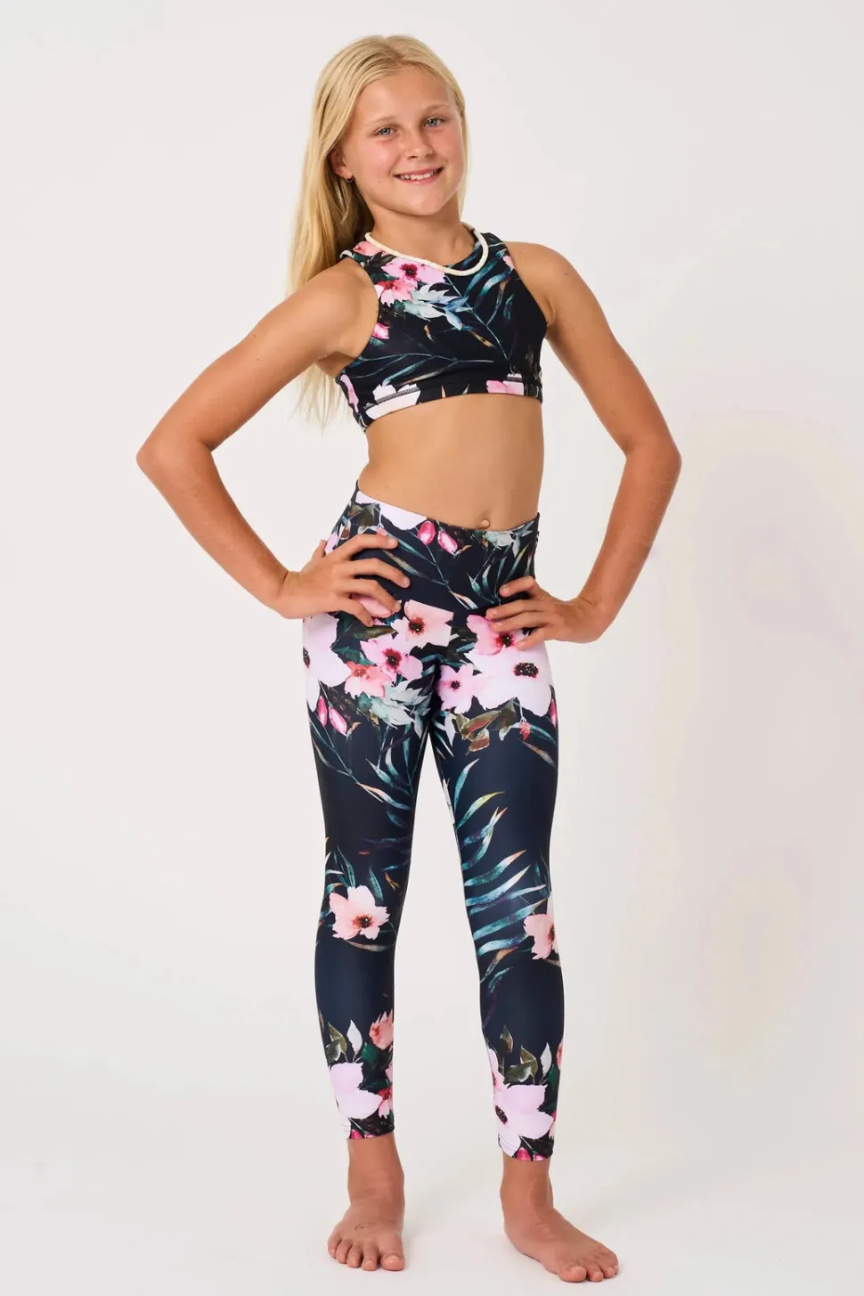 Performance Kids Crop Top - Exotic At Heart