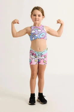 Performance Kids Crop Top - Unicorn